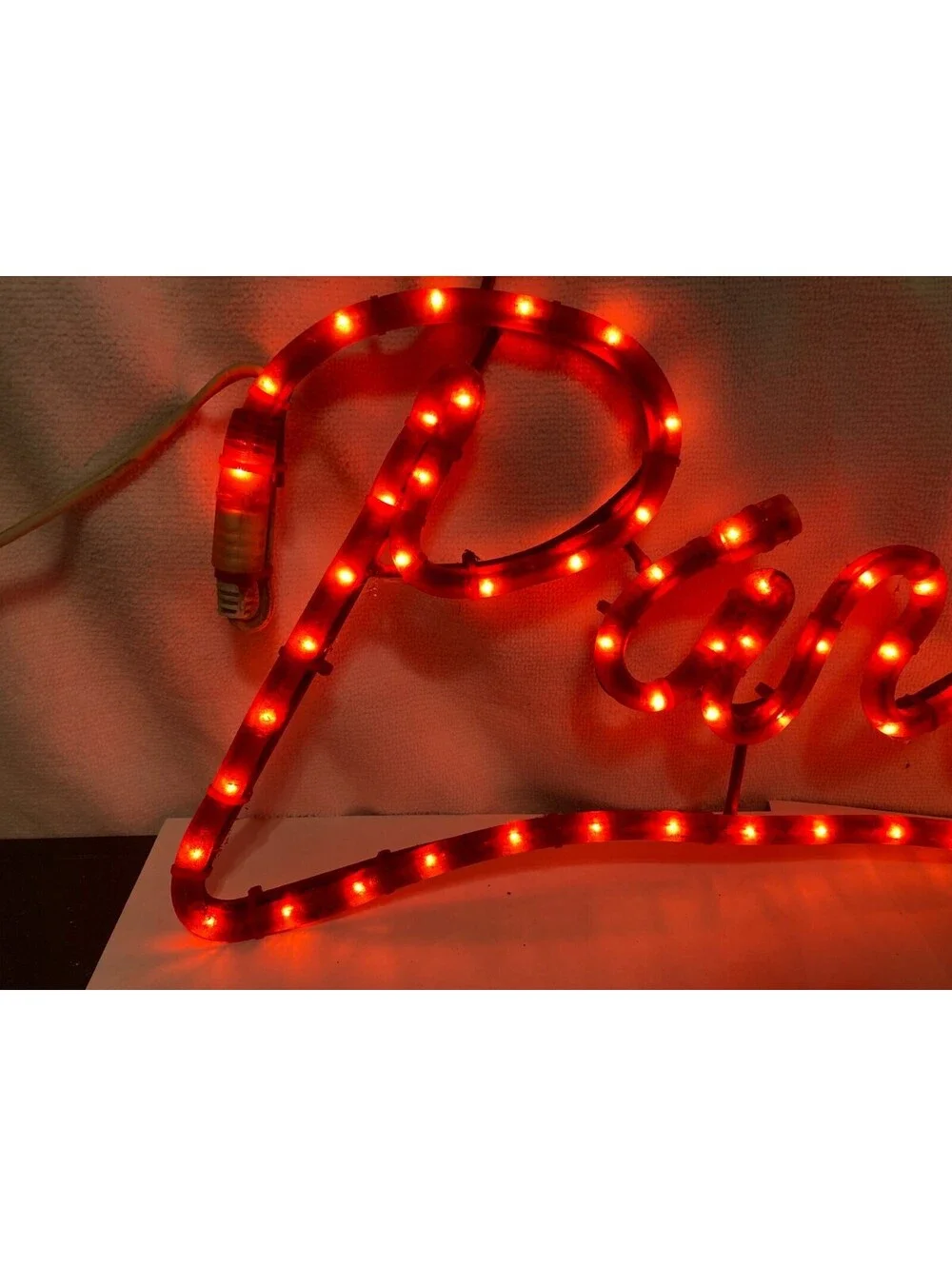 Party LED Neon Look Decorative Wall Light Red Man Cave Birthday 16